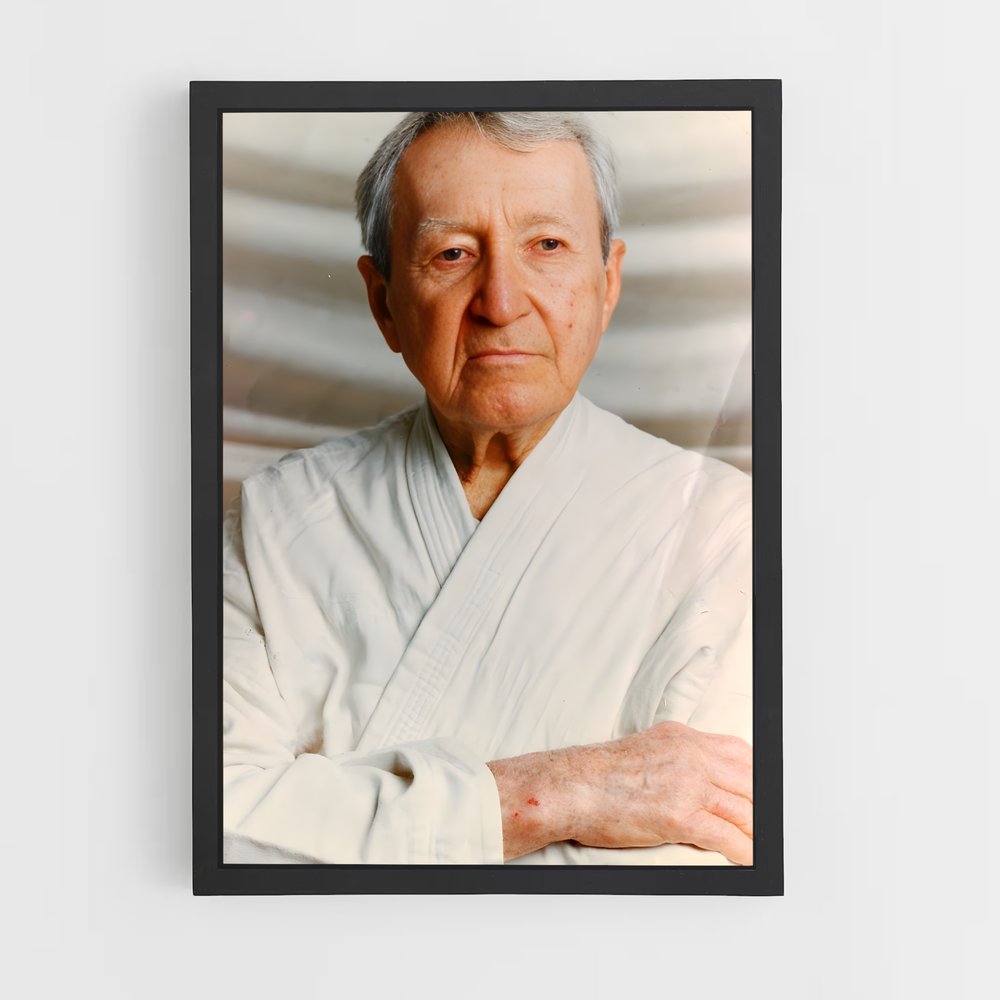 Poster Le Sage du Karaté – affiche Jiu-jitsu brésilien (vue 2)